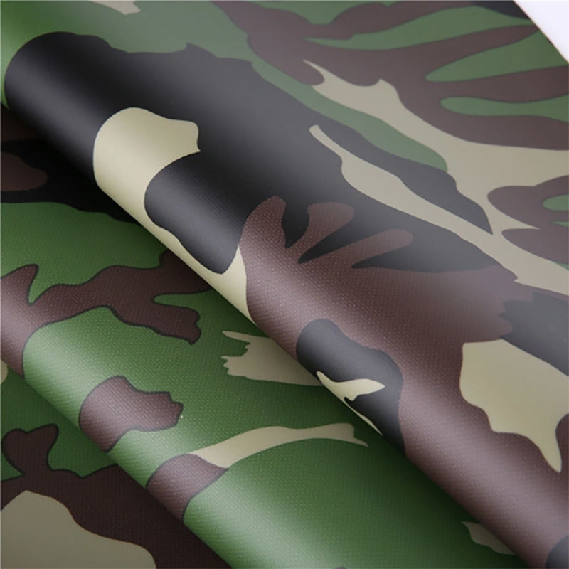 Camouflage Pulvis PVC Coated Polyester Tarps