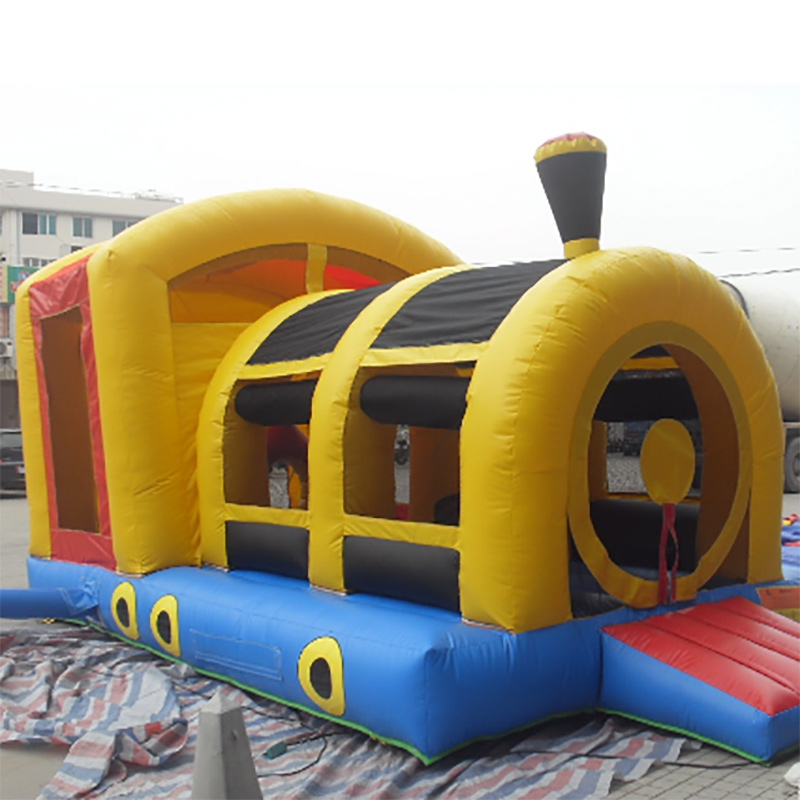 PVC Coated Polyester Fabric pro Inflatable Bouncy House