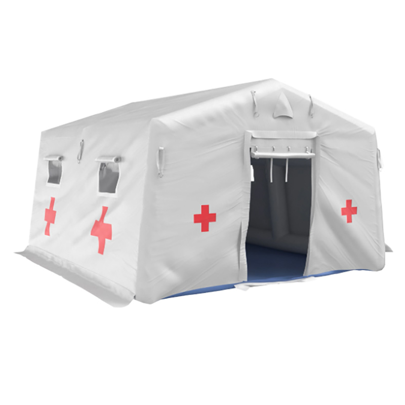 PVC Coated Polyester Fabric pro IMPERVIUS Inflatable Tentorium in Medical Hospitalis Emergency