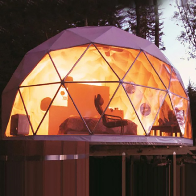 Dimidium Geodesic Dome PVC Transparent Film