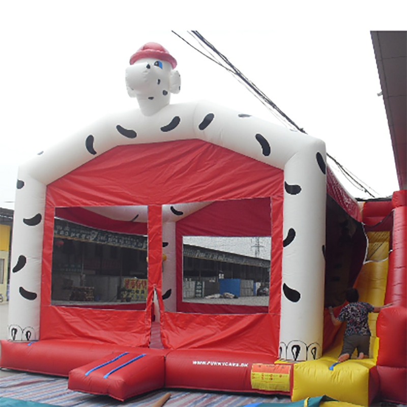 PVC Coated Polyester Fabric pro Inflatable Bouncy House