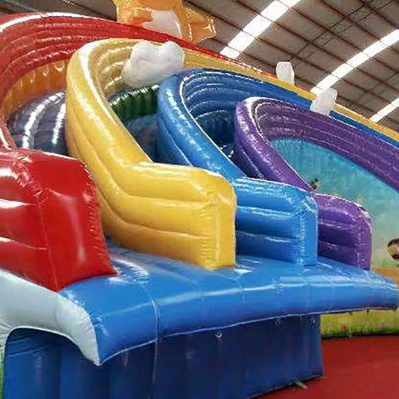 PVC Coated Polyester Fabric pro Inflatable Slide