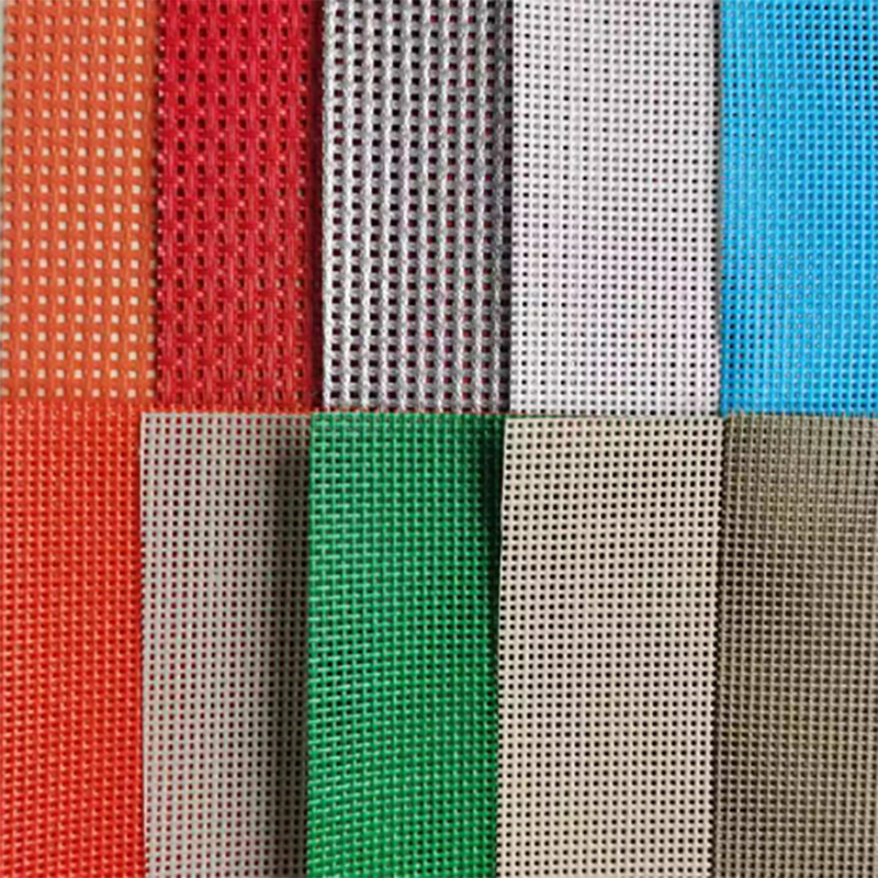 PVC Coated Polyester Mesh Fabric