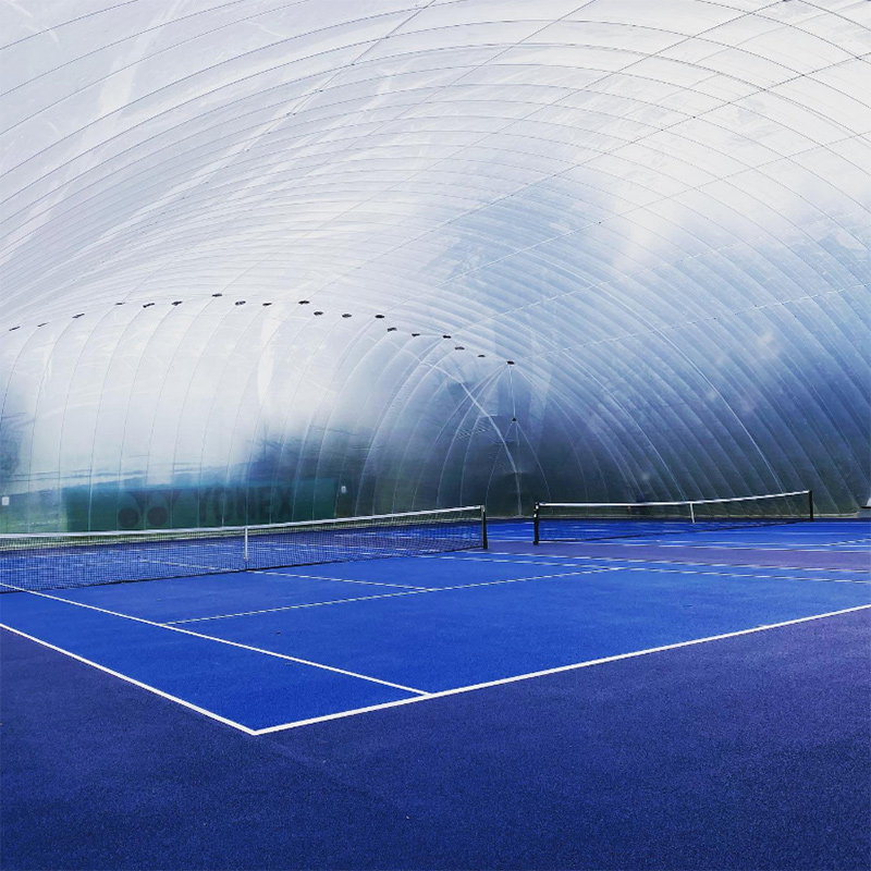 PVC Coated Polyester Fabric pro Inflatable Tennis Court