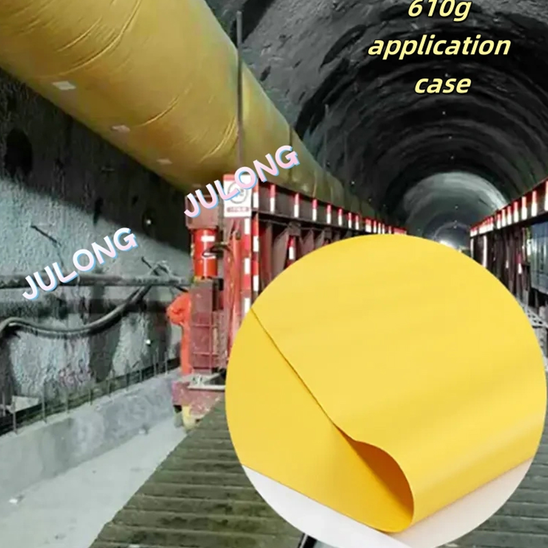 PVC iactaret polyester fabricae ad mining VENTILATIO ratio