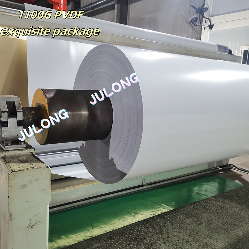 1100G PVDF Tensile membrana fabricae
