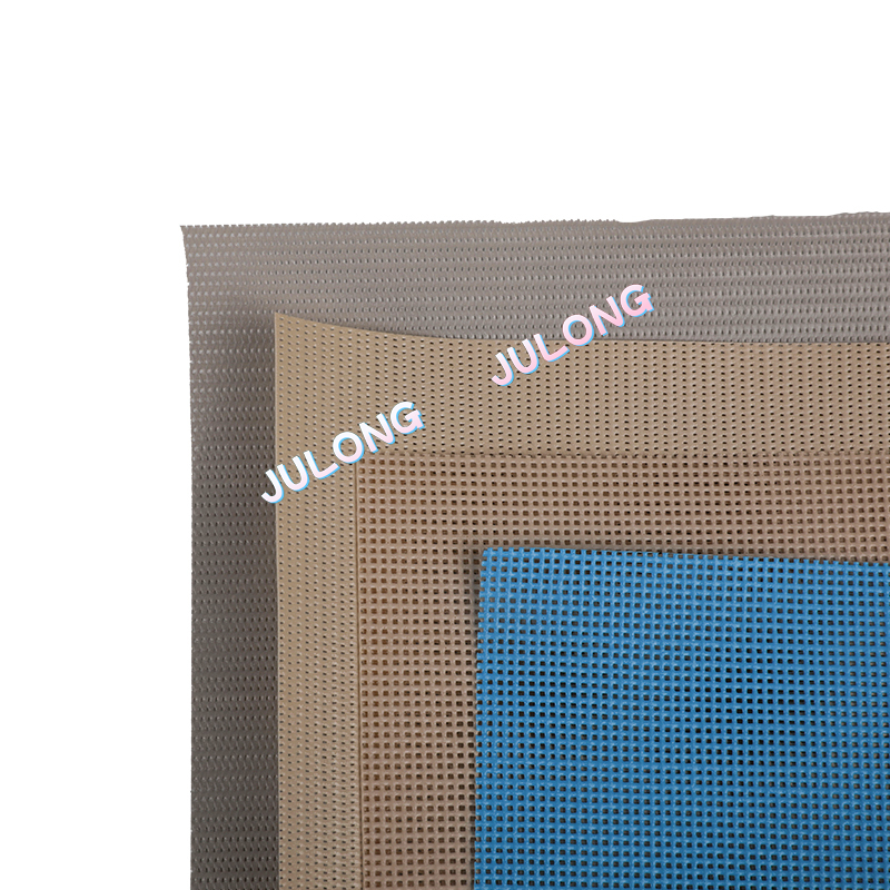 400g PVC iactaret polyester Mesh fabricae ad velit sunshade